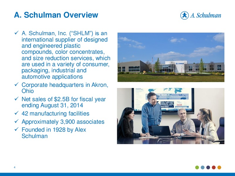 November 2014 Investor Presentation – A. Schulman Inc. – slide 3