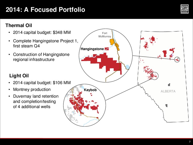 2014 TD Securities London Energy Conference – Athabasca Oil Corp – slide 6