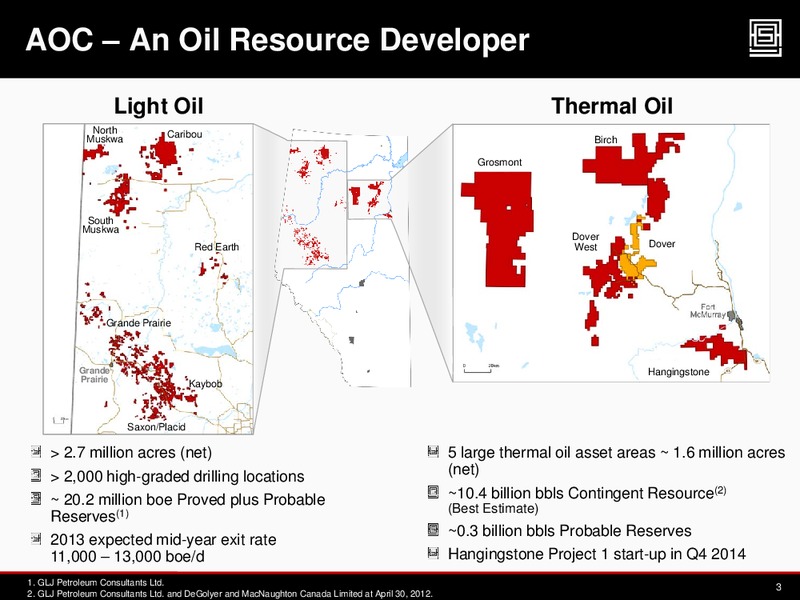 CIBC 16TH ANNUAL WHISTLER INSTITUTIONAL INVESTOR CONFERENCE – Athabasca Oil Corp – slide 2