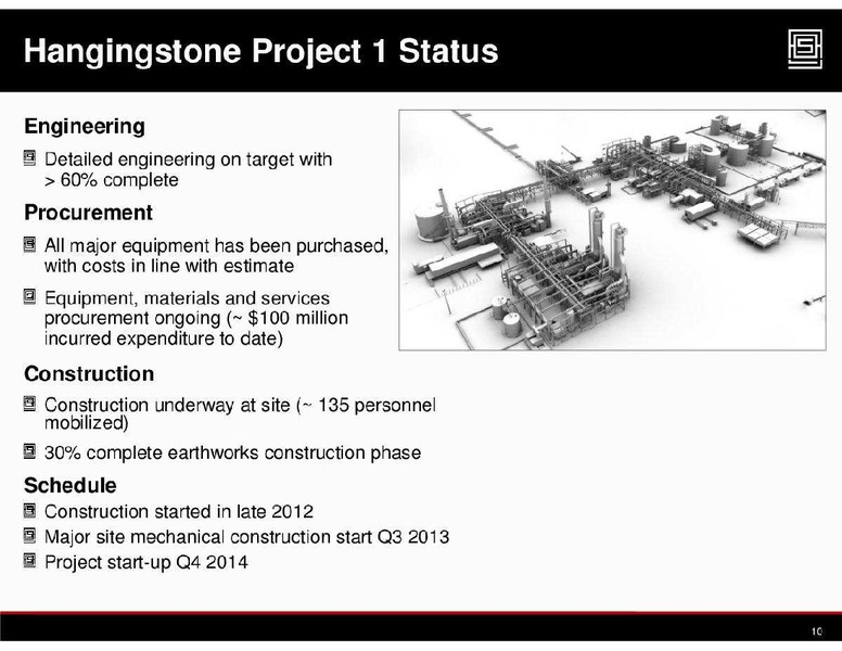 FIRSTENERGY CAPITAL EAST COAST ENERGY CONFERENCE – Athabasca Oil Corp – slide 10