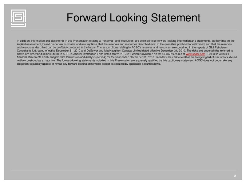 CAPP OIL & GAS INVESTMENT SYMPOSIUM – Athabasca Oil Corp – slide 2
