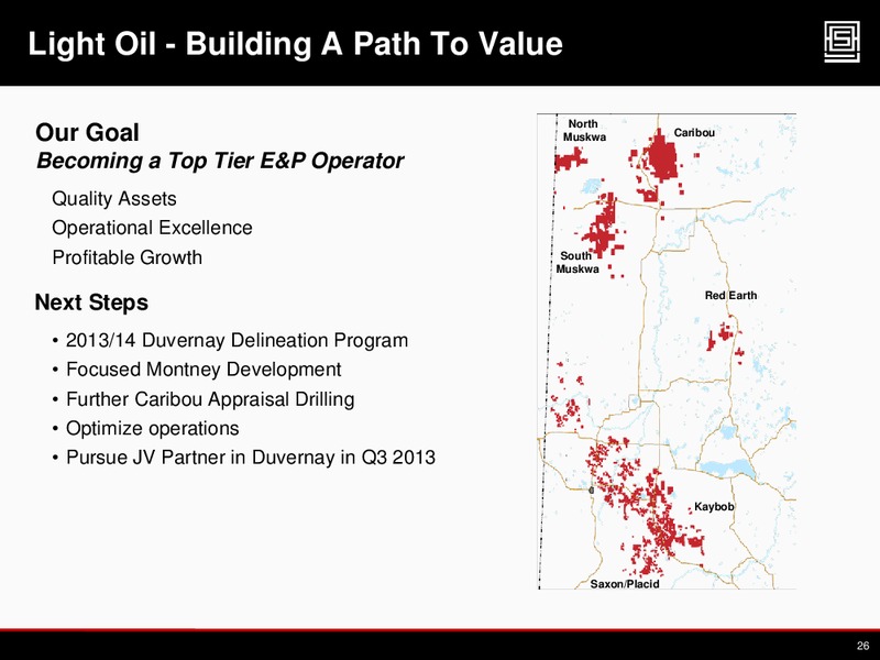 TD SECURITIES CALGARY ENERGY CONFERENCE – Athabasca Oil Corp – slide 25