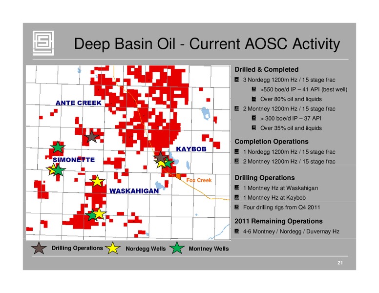 CANACCORD GENUITY GLOBAL ENERGY CONFERENCE – Athabasca Oil Corp – slide 20