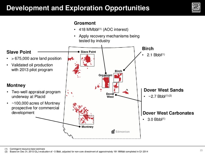 CORPORATE UPDATE – Athabasca Oil Corp – slide 23