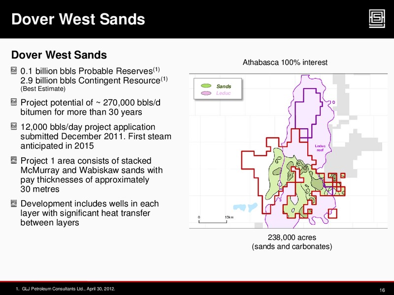 2012 CAPP INVESTMENT SYMPOSIUM – Athabasca Oil Corp – slide 15