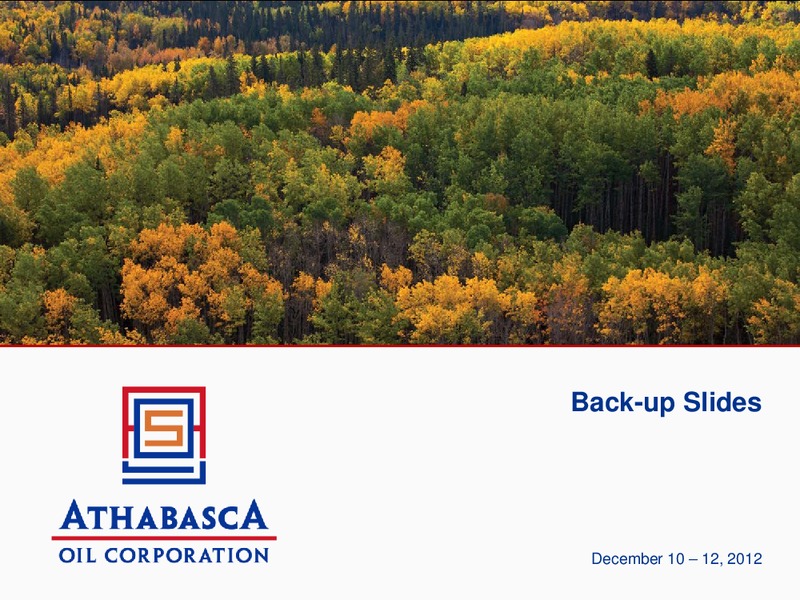 2012 CAPP INVESTMENT SYMPOSIUM – Athabasca Oil Corp – slide 24