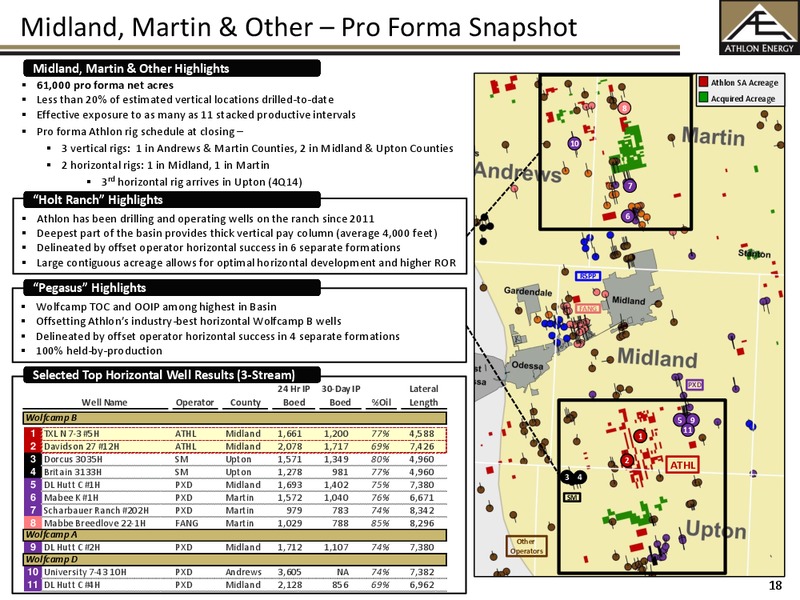 June 2014 Investor Presentation – Athlon Energy Inc. – slide 17