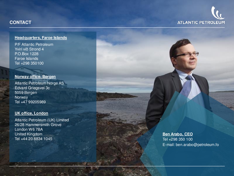 4Q 2013 RESULTS – Atlantic Petroleum – slide 20