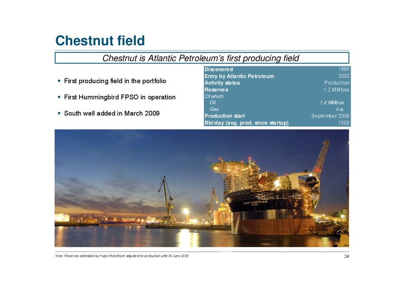 MARCH 2010 ANNUAL GENERAL MEETING – Atlantic Petroleum – slide 23