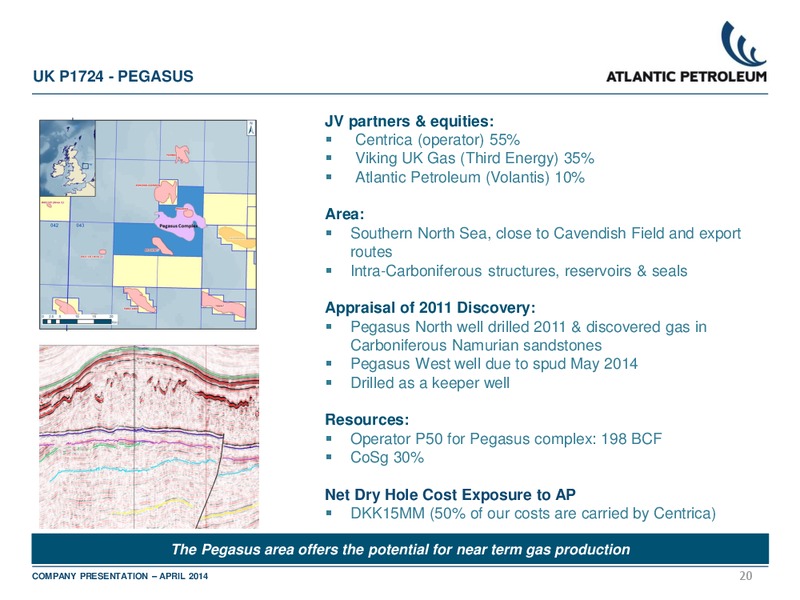 ABGSC'S SMALL AND MID CAP SEMINAR – Atlantic Petroleum – slide 19