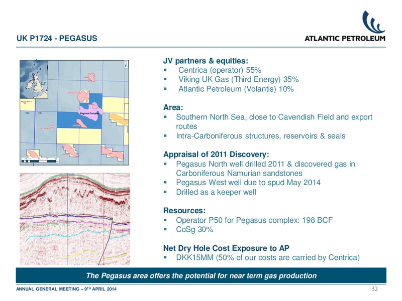 Annual General Meeting – Atlantic Petroleum – slide 31