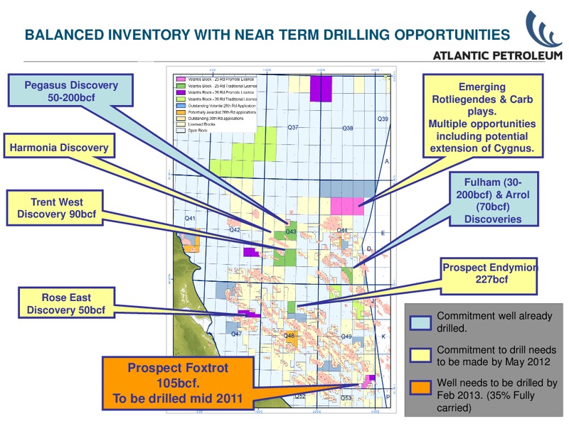 Q1 2011 – Atlantic Petroleum – slide 14