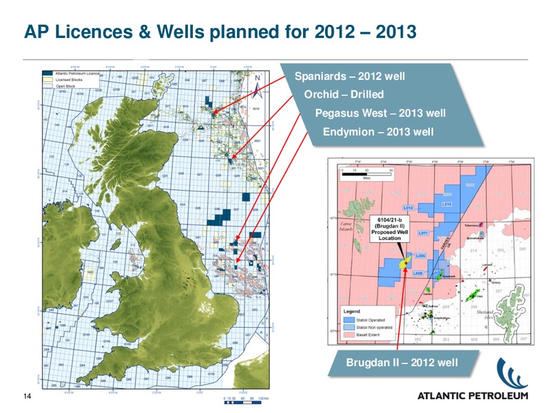 Q1 2012 RESULTS – Atlantic Petroleum – slide 13