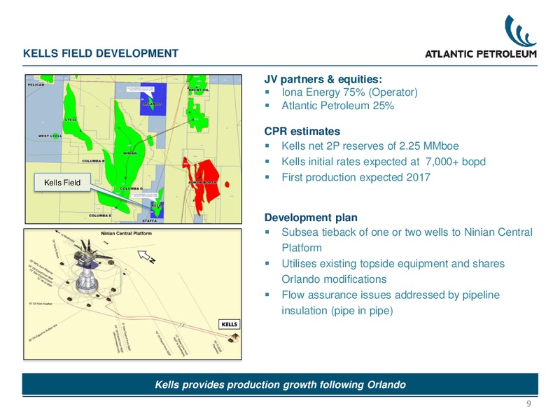 PARETO CONFERENCE – Atlantic Petroleum – slide 8