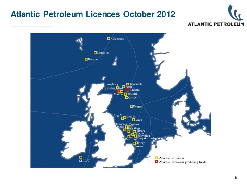 INVESTOR PRESENTATION – Atlantic Petroleum – slide 5