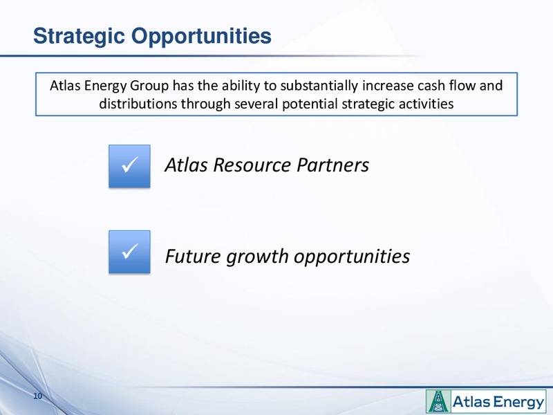 MARCH 2015 INVESTOR PRESENATION – Atlas Energy, L.P – slide 9