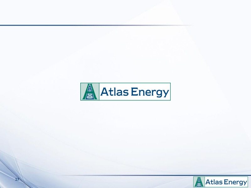 MARCH 2015 INVESTOR PRESENATION – Atlas Energy, L.P – slide 16