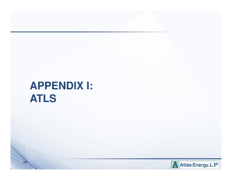 Enercom London Oil Gas Conference – Atlas Energy, L.P – slide 19