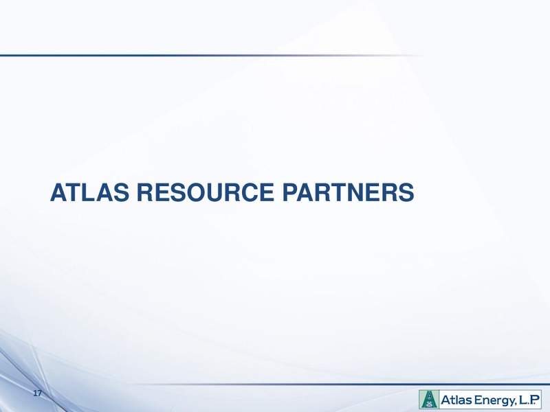 Investor Presentation – Atlas Energy, L.P – slide 16