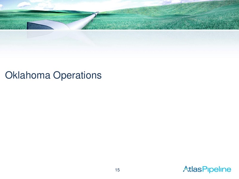Morgan Stanley MLP Conference – Atlas Pipeline Partners Lp – slide 14