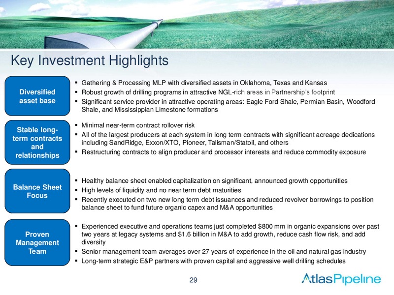 Morgan Stanley MLP Conference – Atlas Pipeline Partners Lp – slide 28