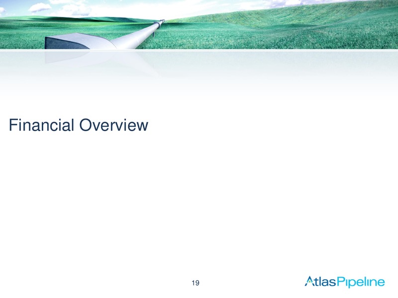 Deutsche Bank High Yield & Leveraged Finance Conference – Atlas Pipeline Partners Lp – slide 18