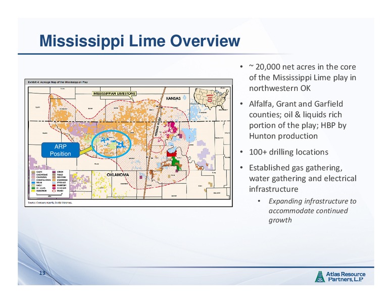MARCH 2015 INVESTOR PRESENTATION – Atlas Resource Partners, L.P. – slide 12