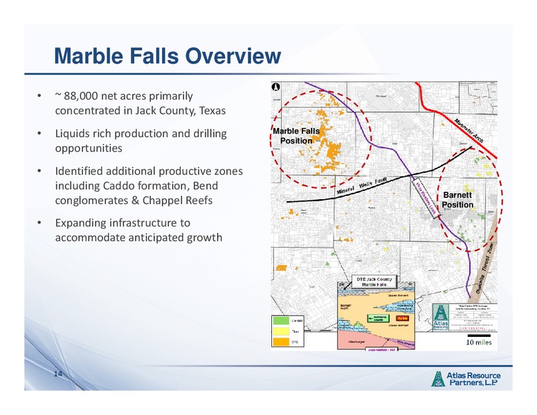 MARCH 2015 INVESTOR PRESENTATION – Atlas Resource Partners, L.P. – slide 13