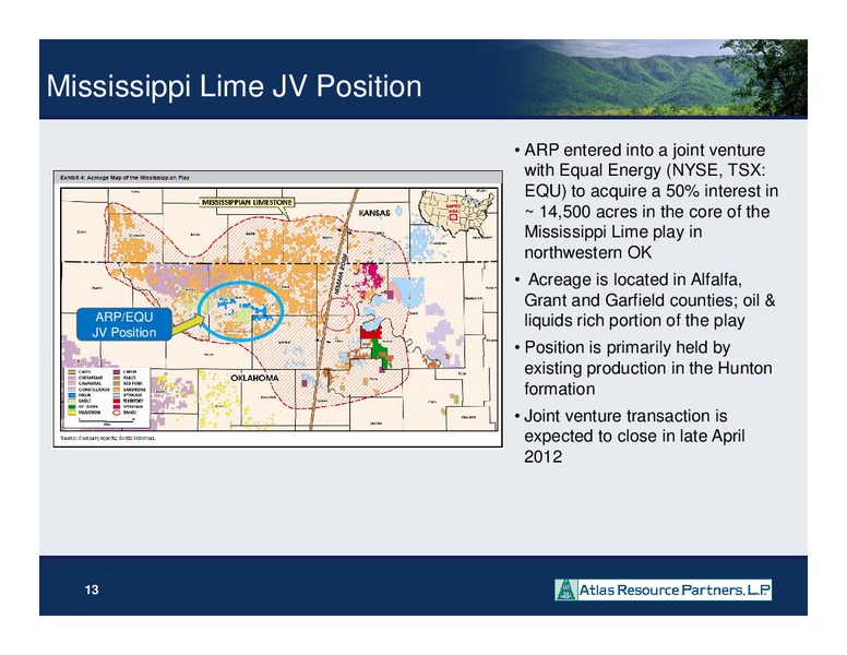 IPAA OGIS East – Atlas Resource Partners, L.P. – slide 12