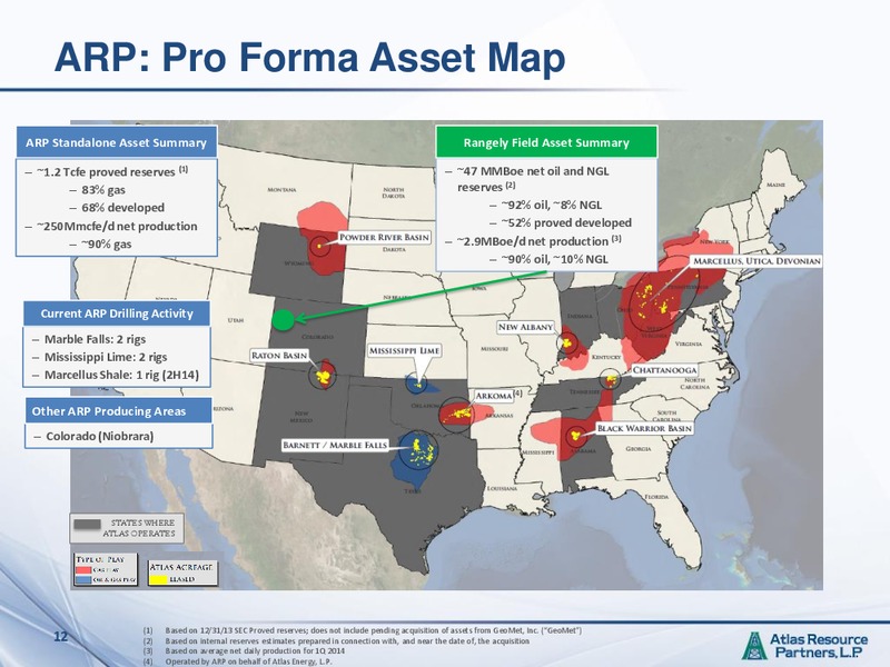 2014 NAPTP Annual Investor Conference – Atlas Resource Partners, L.P. – slide 11
