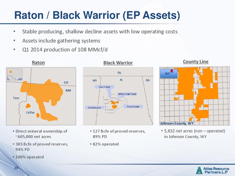 2014 NAPTP Annual Investor Conference – Atlas Resource Partners, L.P. – slide 12