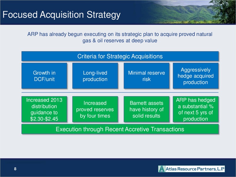 2012 NAPTP MLP INVESTOR CONFERENCE – Atlas Resource Partners, L.P. – slide 7