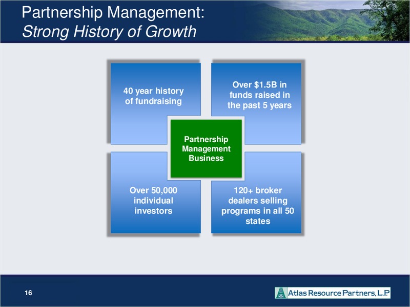 2012 NAPTP MLP INVESTOR CONFERENCE – Atlas Resource Partners, L.P. – slide 15
