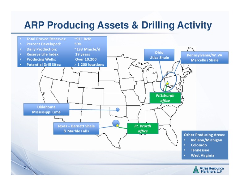 MAY 2013 INVESTOR PRESENTATION – Atlas Resource Partners, L.P. – slide 6