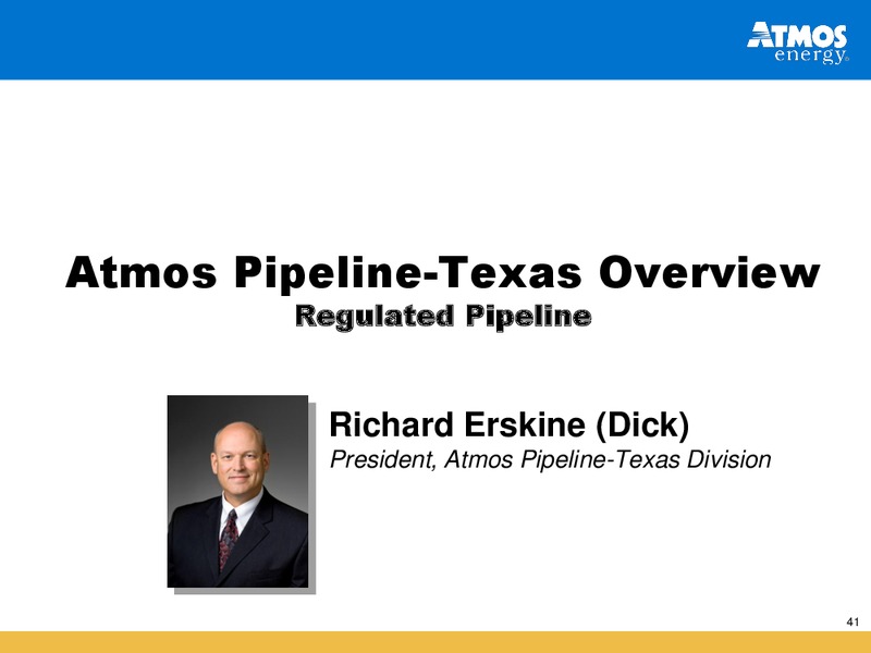 INVESTOR PRESENTATION – Atmos Energy – slide 41