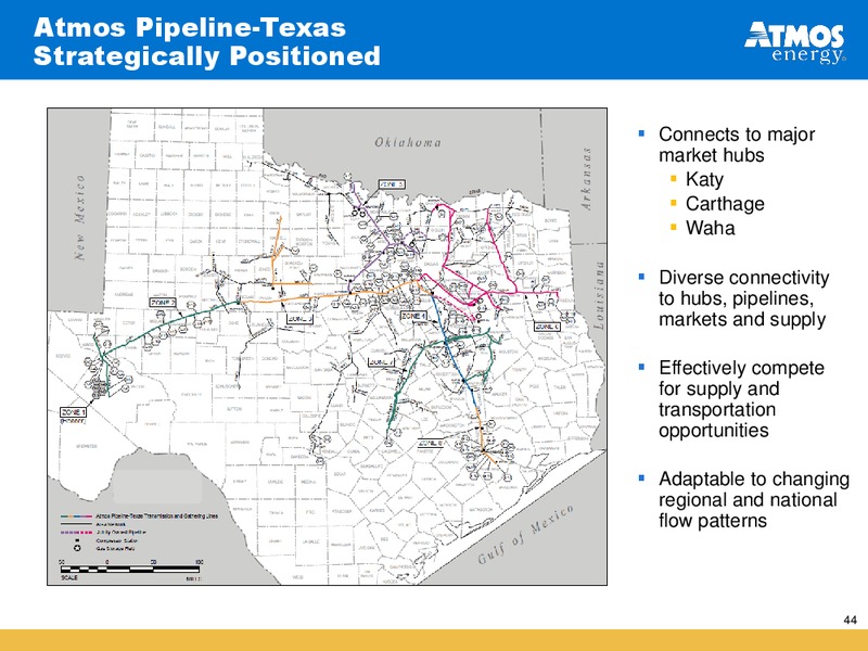 INVESTOR PRESENTATION – Atmos Energy – slide 44