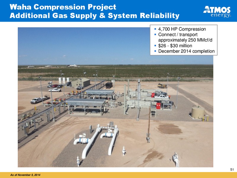 INVESTOR PRESENTATION – Atmos Energy – slide 51