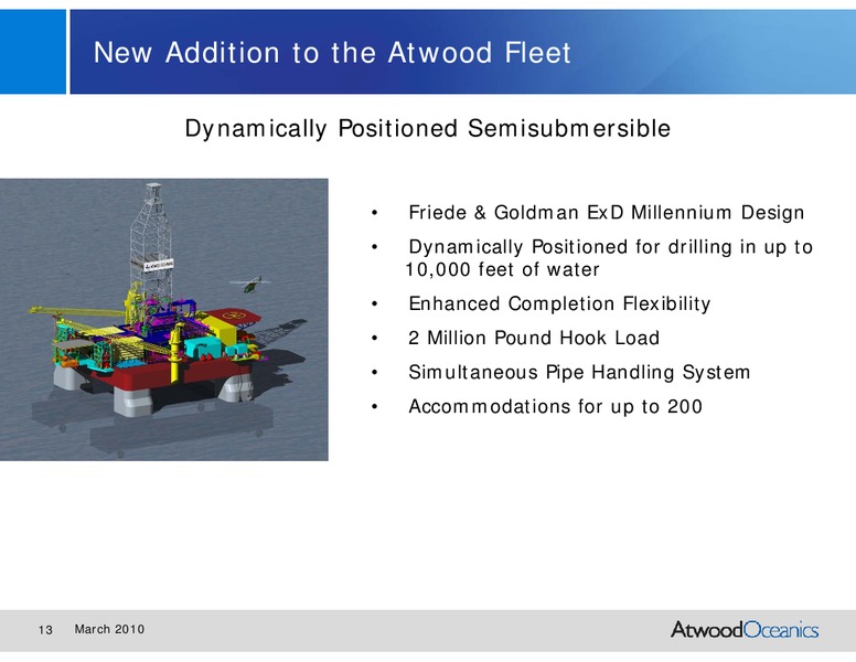 Howard Weil 38th Annual Energy Conference – Atwood Oceanics Inc – slide 12