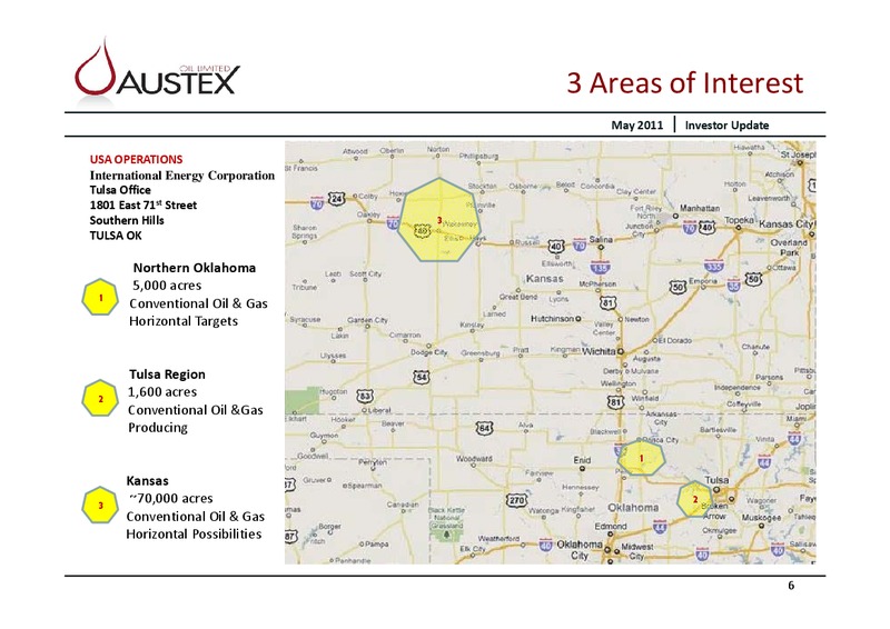 AN EMERGING OIL AND GAS PRODUCER – Austex Oil Limited – slide 5