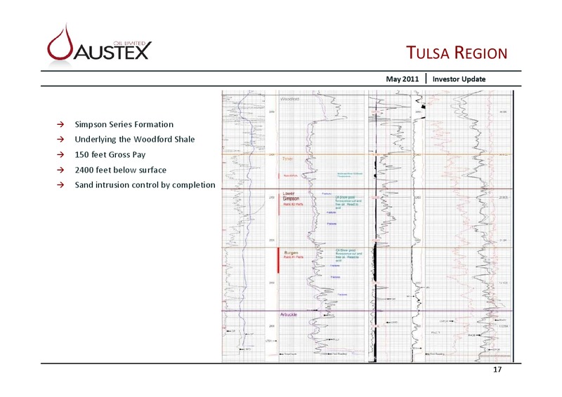 AN EMERGING OIL AND GAS PRODUCER – Austex Oil Limited – slide 16