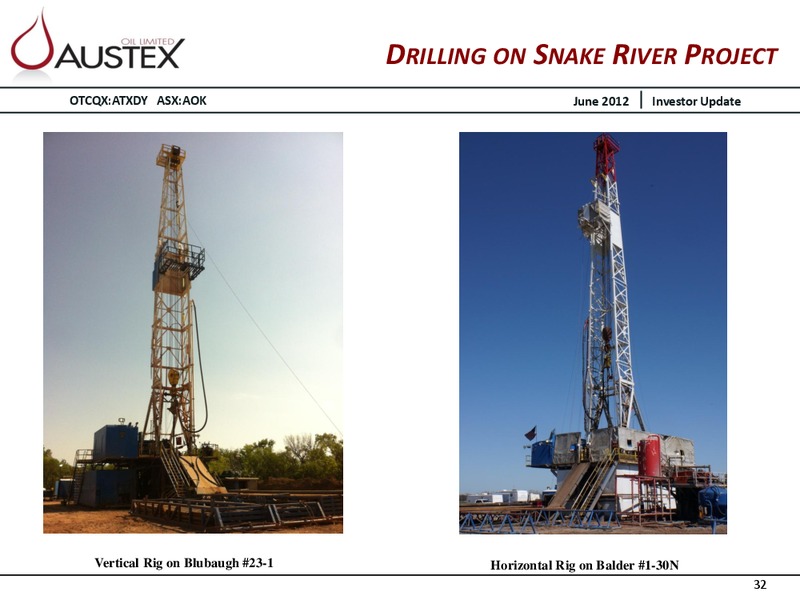 US FOCUSED OIL & GAS PRODUCTION AND DEVELOPMENT COMPANY – Austex Oil Limited – slide 31