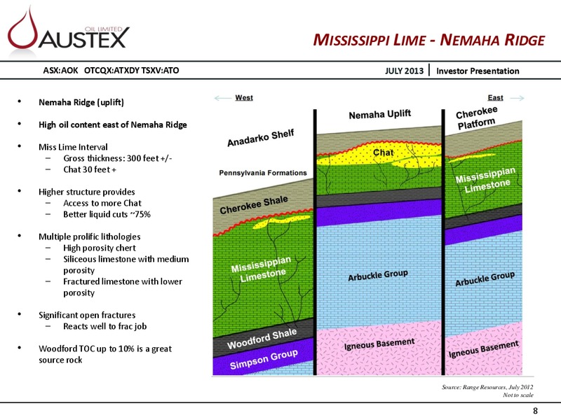 INVESTOR PRESENTATION – Austex Oil Limited – slide 7