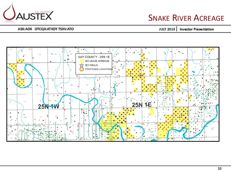 INVESTOR PRESENTATION – Austex Oil Limited – slide 9