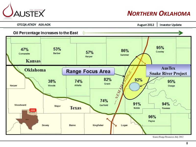 CORPORATE PRESENTATION – Austex Oil Limited – slide 7