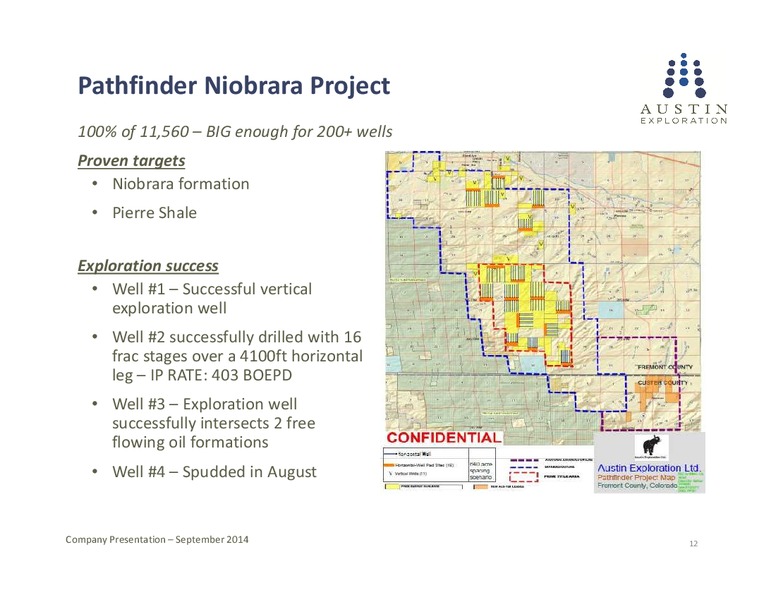 Company Presentation – Austin Exploration Limited – slide 11