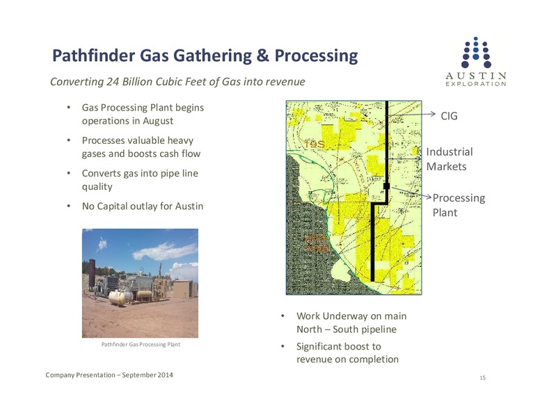 Company Presentation – Austin Exploration Limited – slide 14