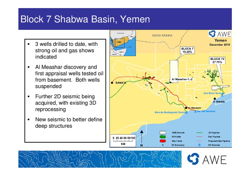 2010 11 HALF YEAR RESULTS – Awe Limited – slide 16
