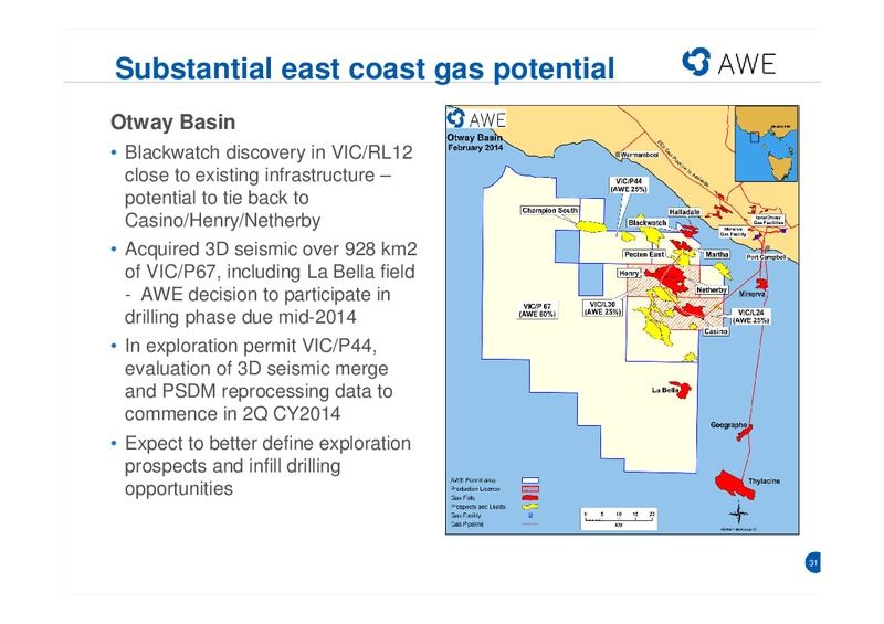 HALF YEAR RESULTS – Awe Limited – slide 30