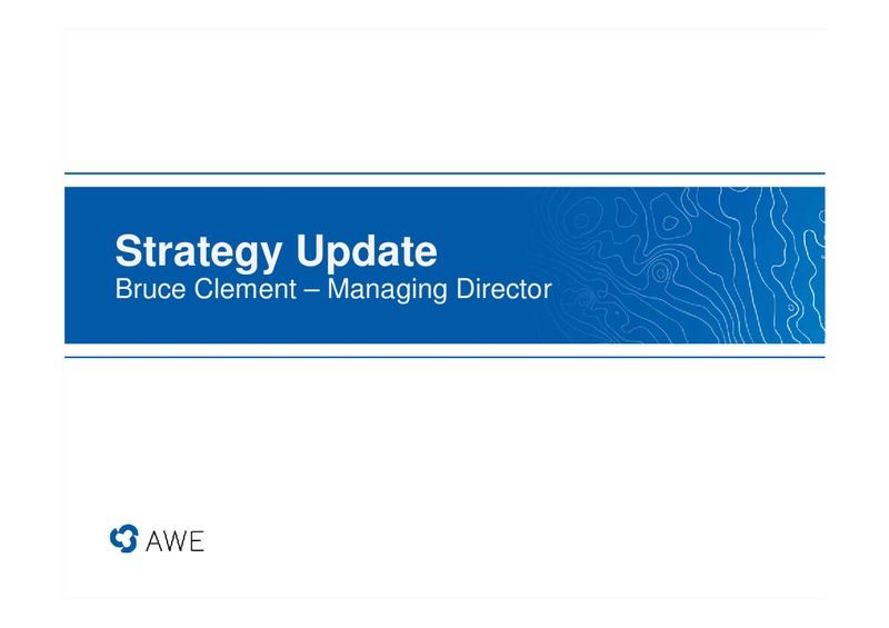 HALF YEAR RESULTS – Awe Limited – slide 18