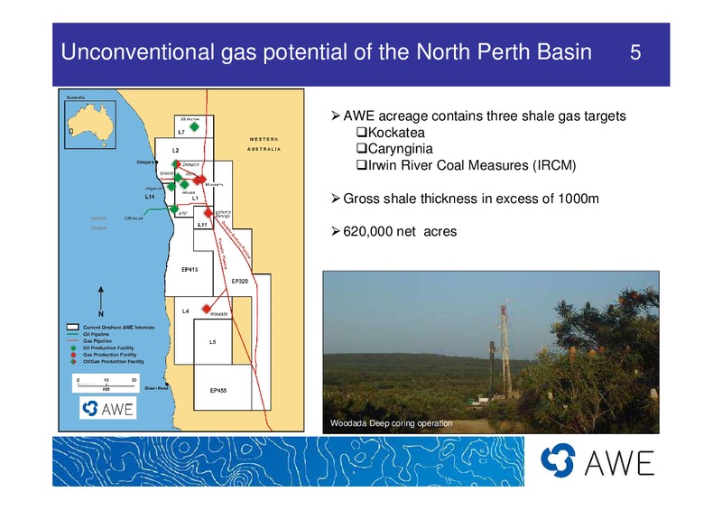 VENTURING INTO UNCONVENTIONA – Awe Limited – slide 5